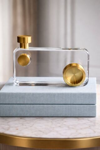 Kristal Fotoğraf Makinesi Dekor Obje – Büyük