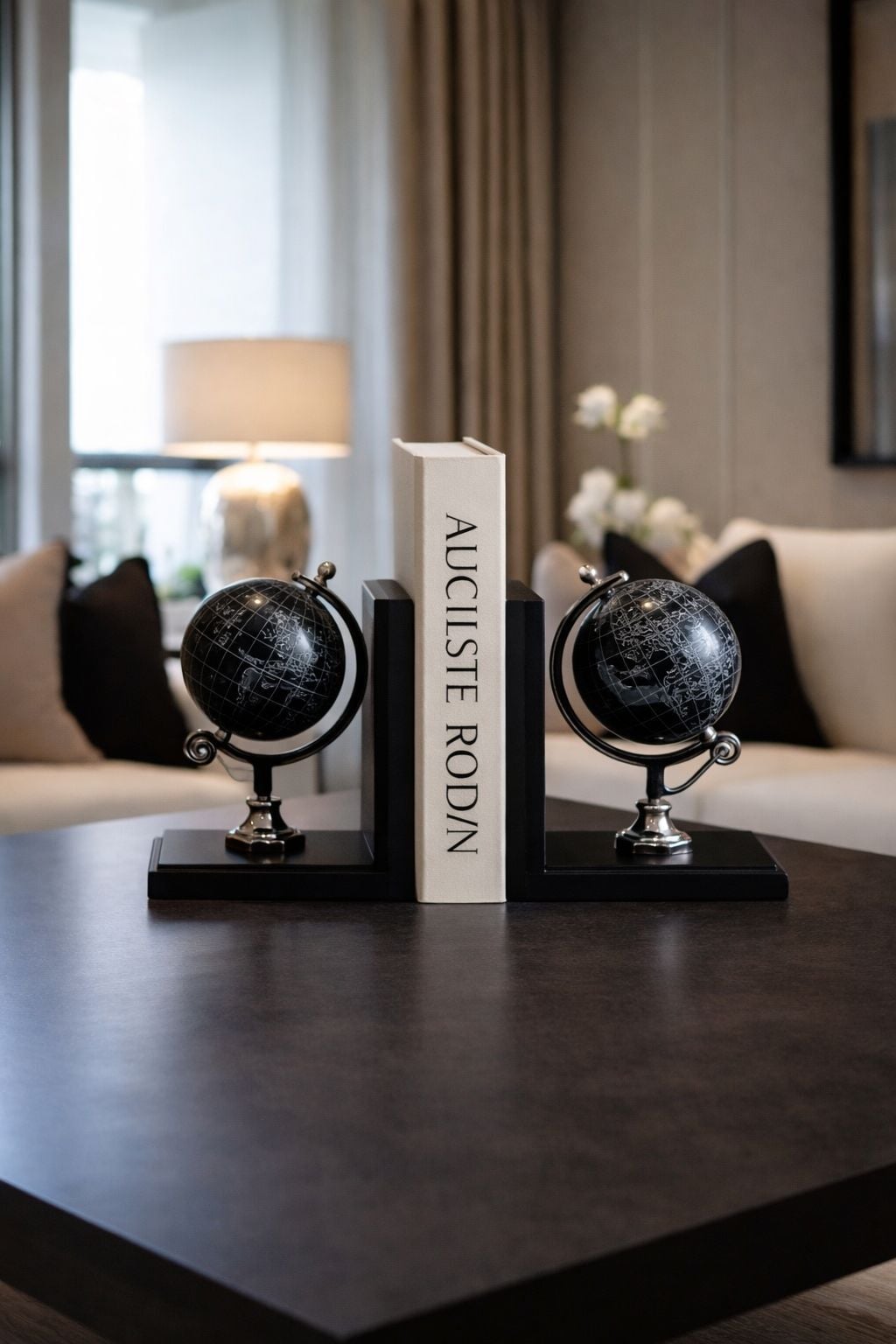 Kitap Tutucu Dekor Seti – Siyah