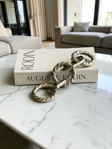 5’li Metal Zincir Dekor Obje