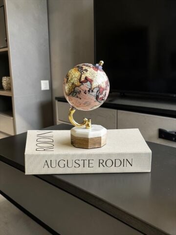 Dünya Küre Dekor Obje