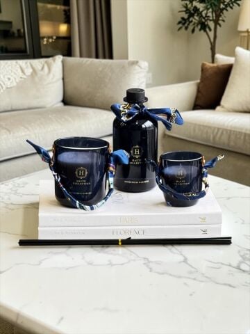 Lüx Oda Kokusu & 2’li Mum Seti – Cam Esctatic Garden