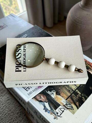 Dekoratif Büyüteç – Gold