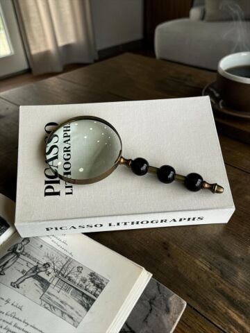 Dekoratif Büyüteç – Eskitme