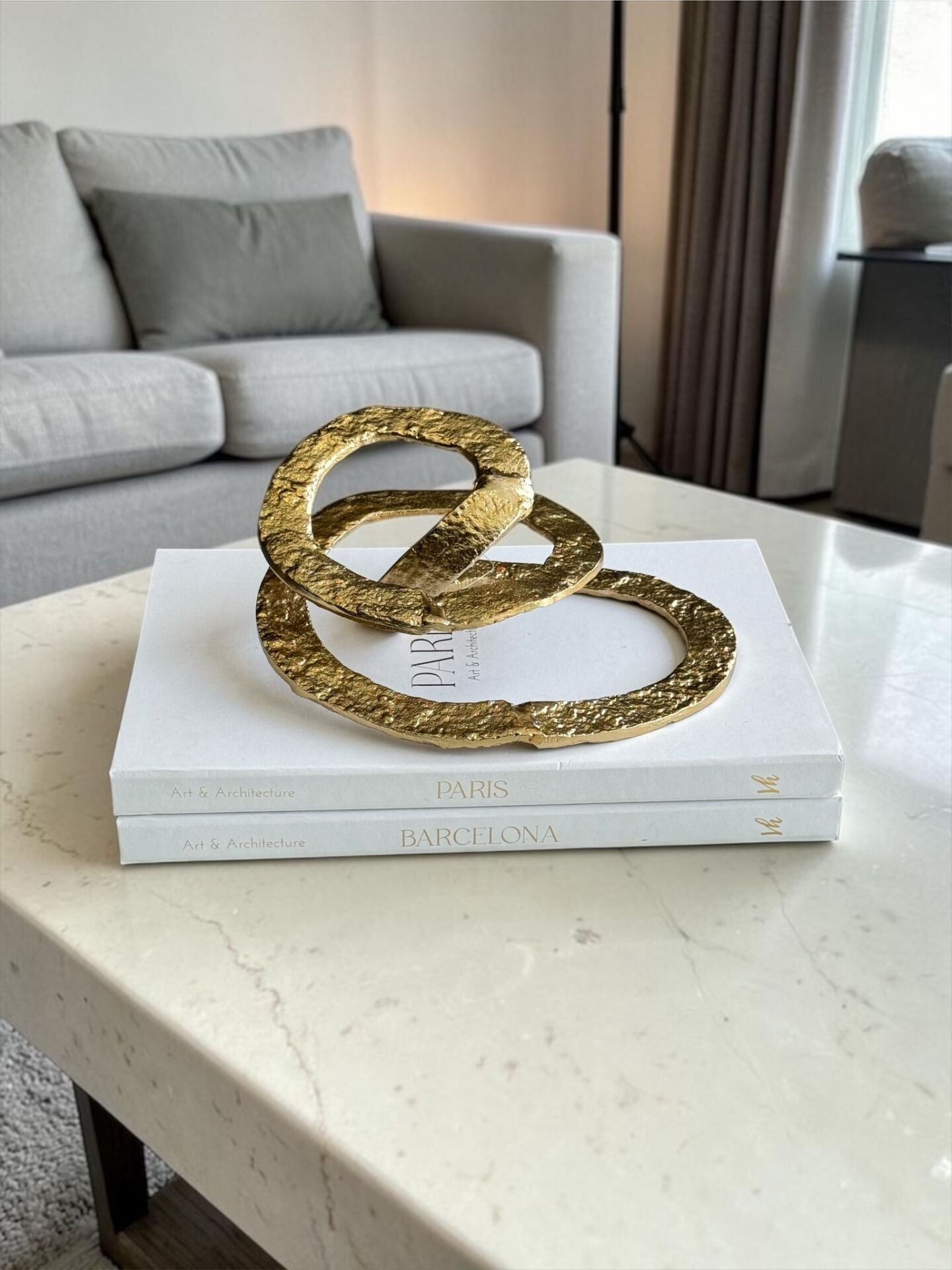 Döküm Dekor Obje – Gold