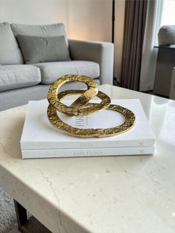 Döküm Dekor Obje – Gold
